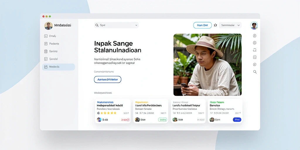 Tampilan antarmuka yang menarik dan mudah digunakan.