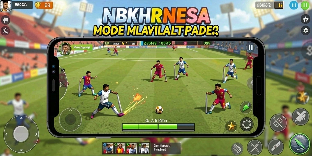 Tampilan awal aplikasi dengan pilihan game yang menarik.