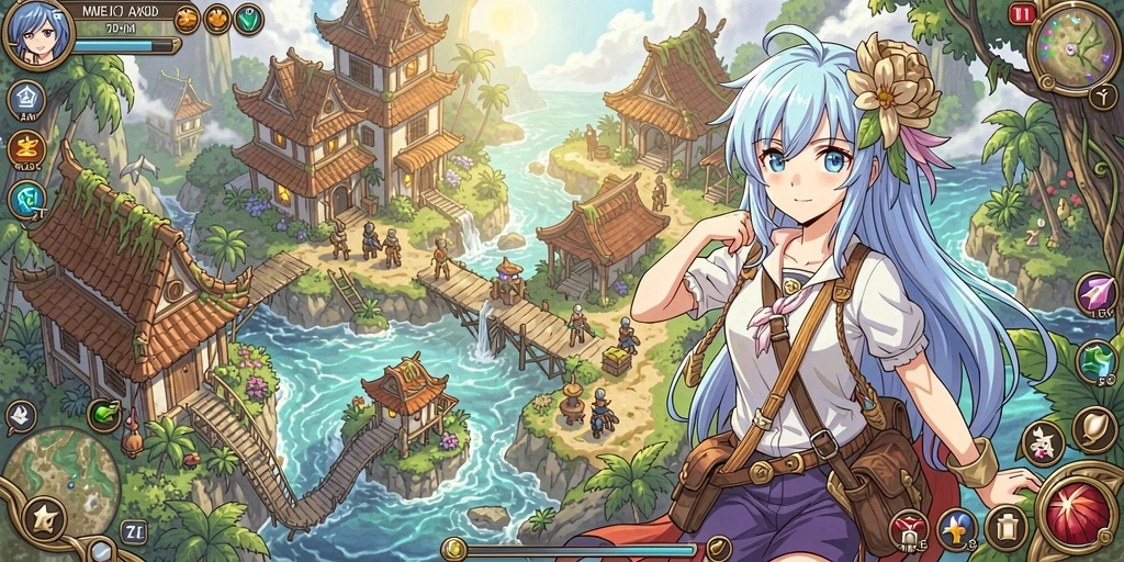 Tampilan home screen yang menarik dan mudah dinavigasi.