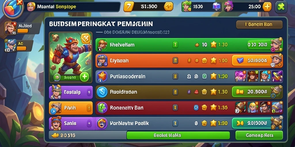 Tampilan antarmuka yang intuitif dan menarik.