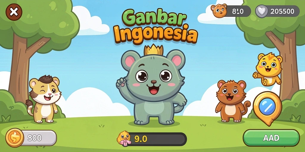Tampilan grafis yang memukau dan detail karakter.