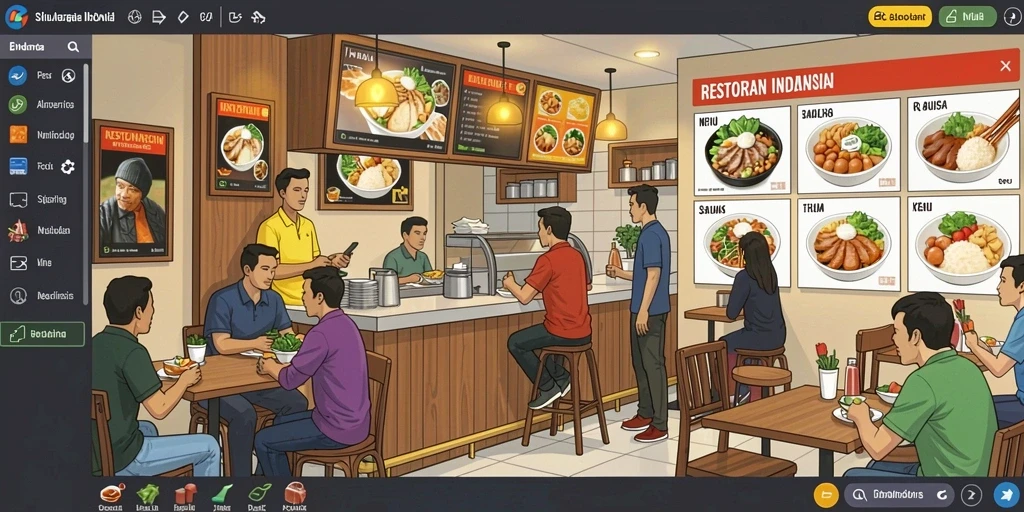 Tampilan antarmuka yang menarik dan mudah dipahami.