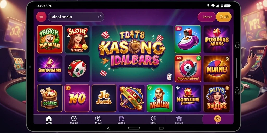Tampilan awal game DKK yang menarik dan penuh warna.