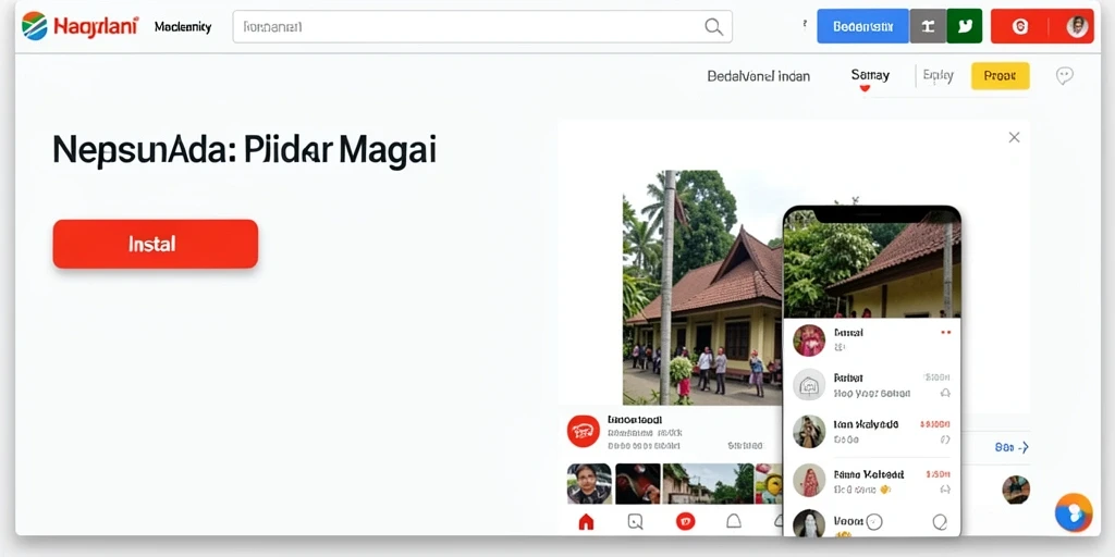 Screenshot menampilkan grafis yang memukau.