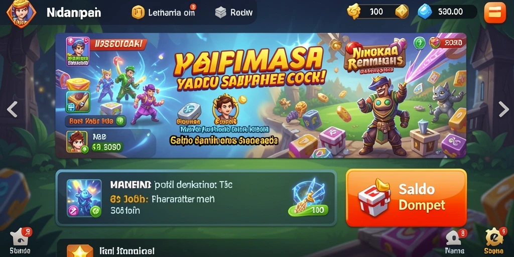 Tampilan interface yang user-friendly.