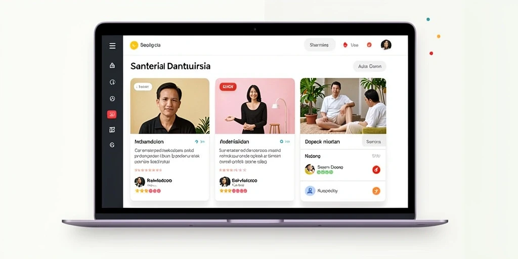 Tampilan antarmuka yang menarik dan user-friendly.