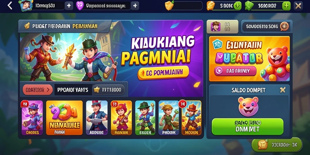 Tampilan antarmuka pengguna yang intuitif dan menarik.