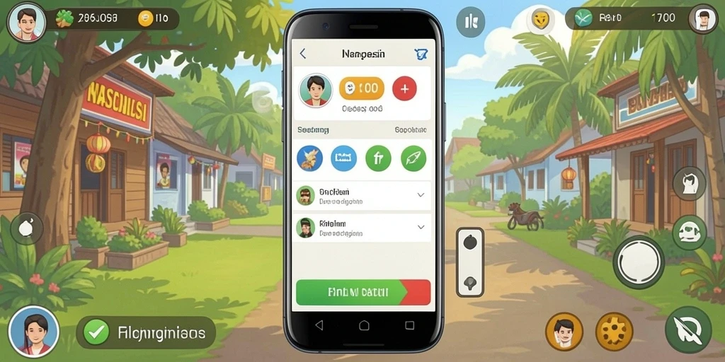 Tampilan permainan slot dengan grafis yang mengesankan.