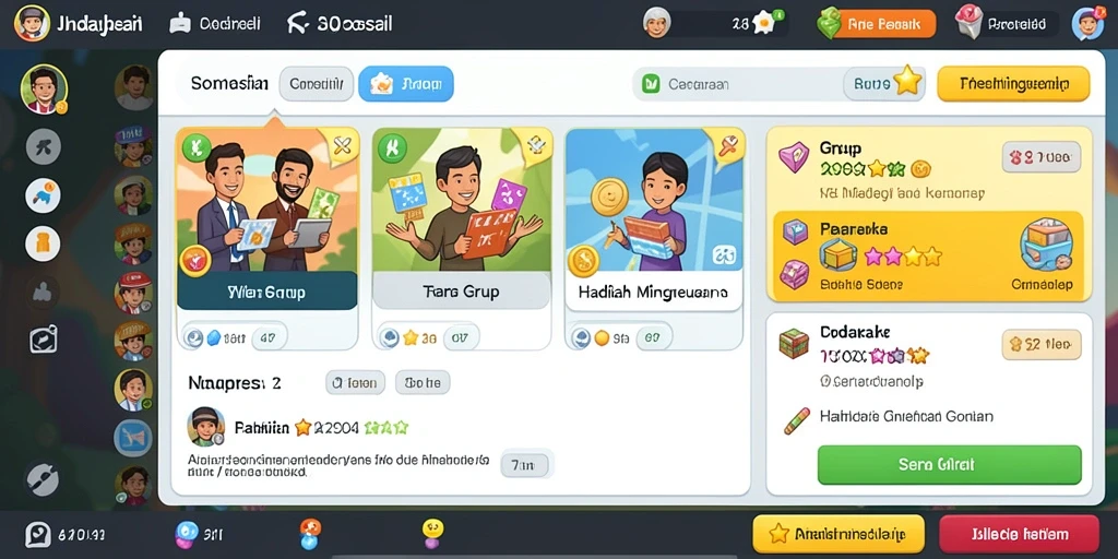 Screenshot aplikasi PASAR123: Tampilan antarmuka utama yang menarik.