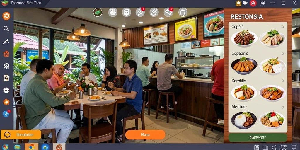 Tampilan menarik yang memukau mata.