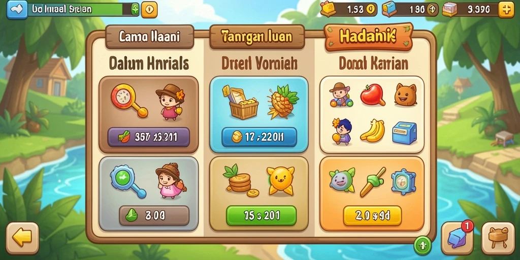 Tampilkan misi yang menantang dan mengasyikkan.