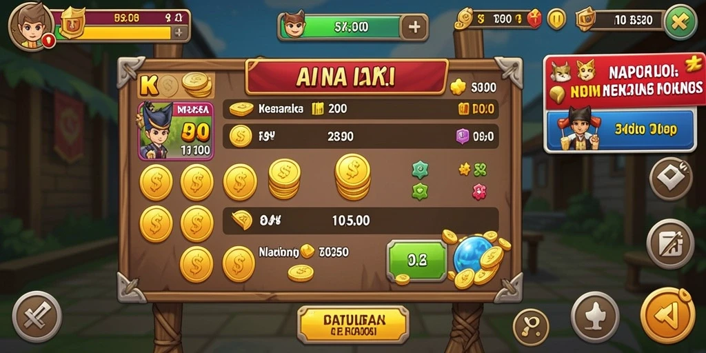Tangkapan layar menampilkan aksi seru dalam gameplay.