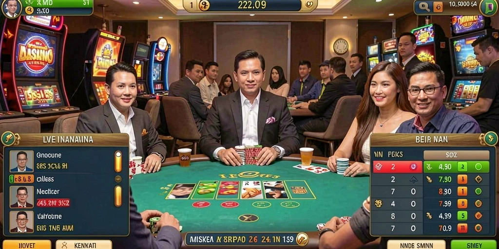 Screenshot menampilkan karakter utama dalam aksi.