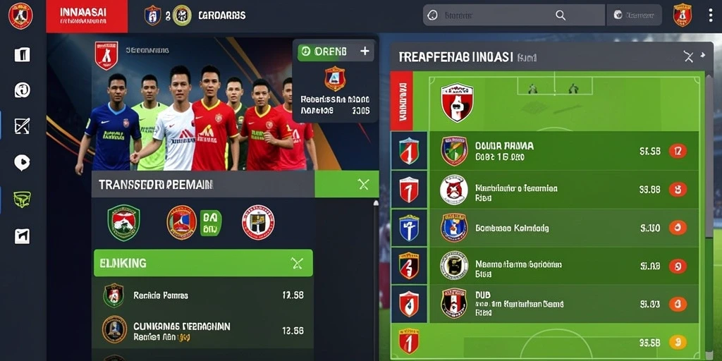 Tampilan antarmuka yang intuitif dan modern.