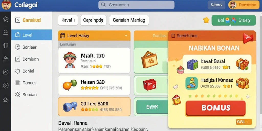 Tampilan antarmuka yang menarik dan ramah pengguna.